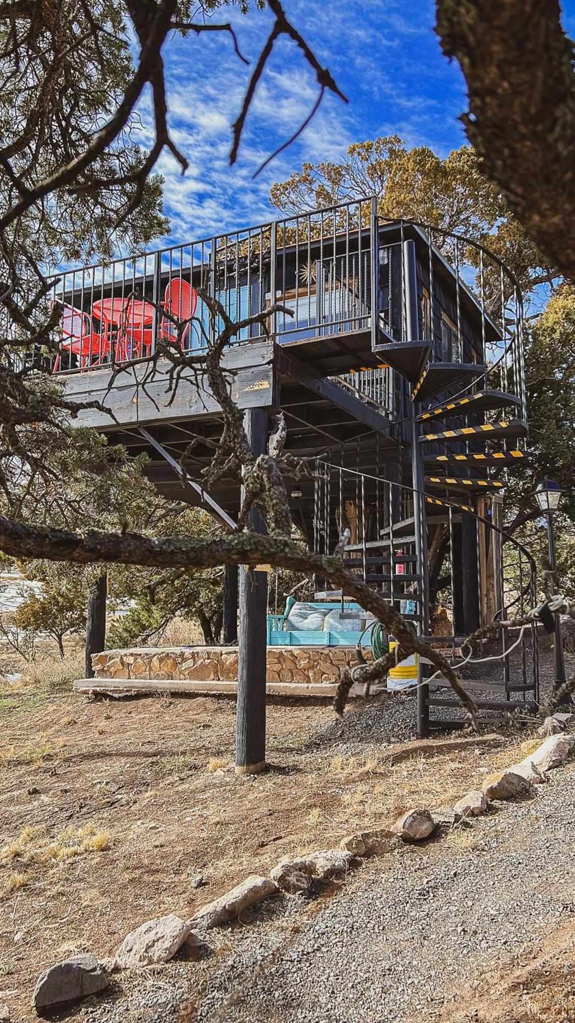 NogalAshley'S Treehouse At El Mistico Ranch别墅 外观 照片