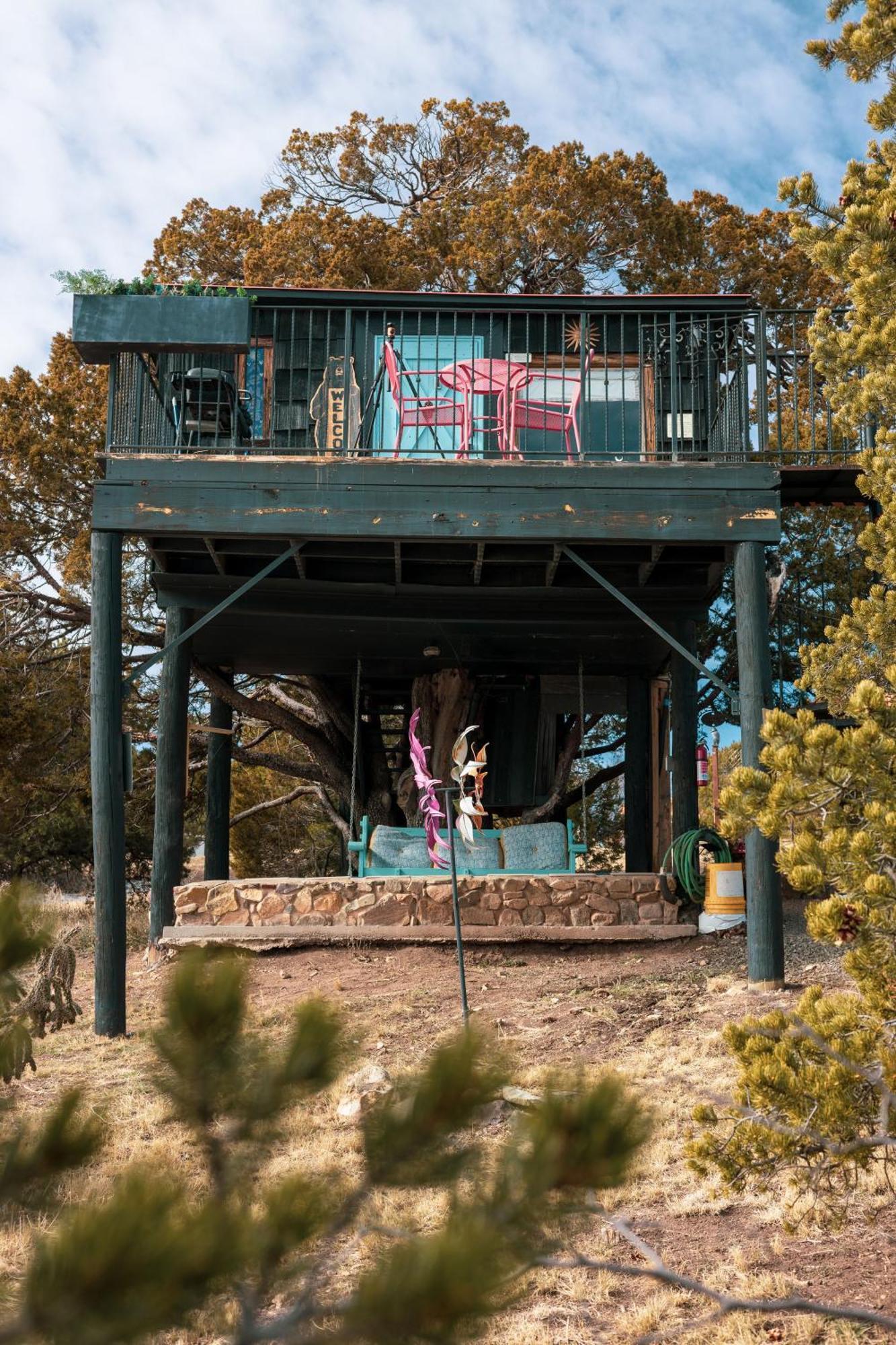 NogalAshley'S Treehouse At El Mistico Ranch别墅 外观 照片